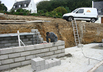 Réalisation des fondations à Epineu-le-Chevreuil
